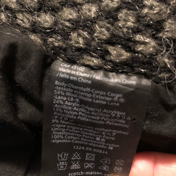 Maison Scotch Quality Jacket Cardigan Pure Wool Lined with Tassel Sleeves - Picture 11 of 11